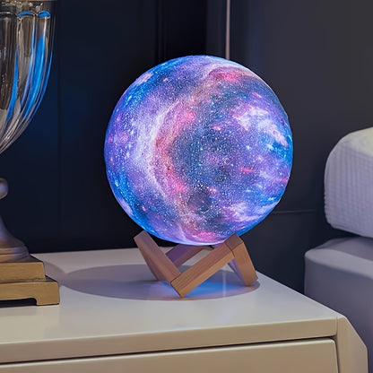 Galaxy Moon Lamp