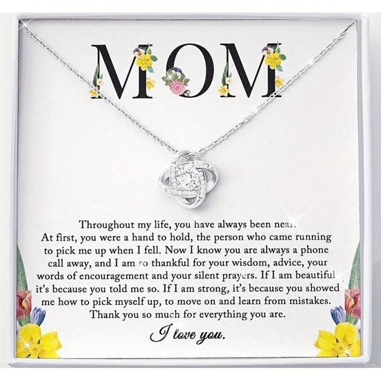 Sentimental Mom Gift from Daughter Mom Necklace Mom Birthday Gift from Daughter Mothers Day Gift Christmas Gift