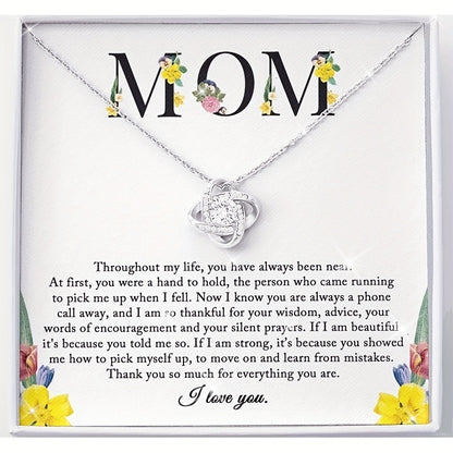 Sentimental Mom Gift from Daughter Mom Necklace Mom Birthday Gift from Daughter Mothers Day Gift Christmas Gift